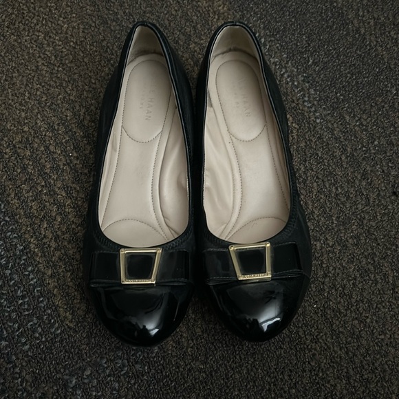 Cole Haan Wedges with Bow - Picture 1 of 2